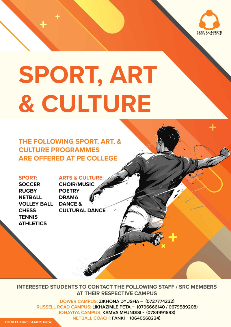 Sport, Art & Culture PE TVET College